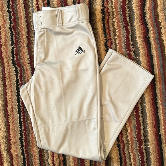 Adidas Baseball Pants with belt - Picture 1 of 4